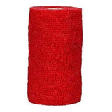 Andover Coated Products Bandage CoFlex 3"x5yd Compression Elastic Red Latex Non-Sterile 24/Box - 3300RD-024