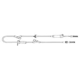 Advanced Medical Systems IV Extension Set 20Drp 105 2Y-Inj St Male Luer Lock Universal Spike 50/Ca - AMS615