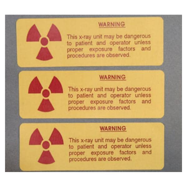 HPTC, Inc Label Radiation Caution 5/Pk - RCL