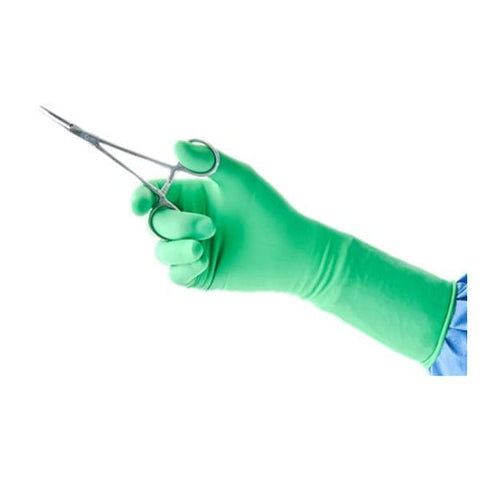Ansell Healthcare Products LLC Gloves Surgical Gammex Powder-Free Polyisoprene LF 12 in 7 Strl Green 50Pr/Bx, 4 BX/CA - 20687270