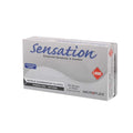 Microflex Inc Gloves Exam Sensation Powder-Free Nitrile Latex-Free 9.5 in Large Blue 100/Bx, 10 BX/CA - N733