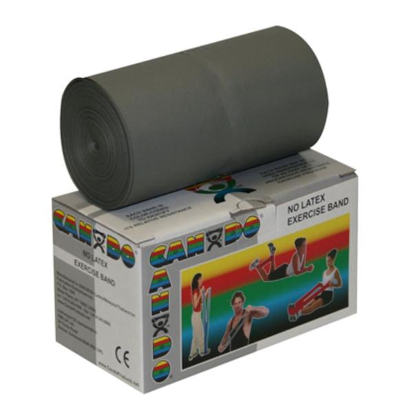Fabrication Enterprises Band Exercise CanDo 6yd Silver 2X-Heavy Not Made With Natural Rubber Latex Each - 42644