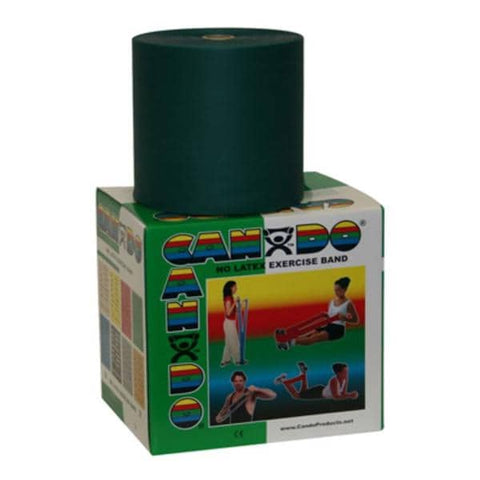 Fabrication Enterprises Band Exercise CanDo 50ydx5" Green Medium Not Made With Natural Rubber Latex Each - 45200