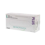 Ansell Healthcare Products LLC Gloves Exam Micro Touch Plus Powder-Free Latex 9.5 in Large Cream 150/Bx, 10 BX/CA - 6015303