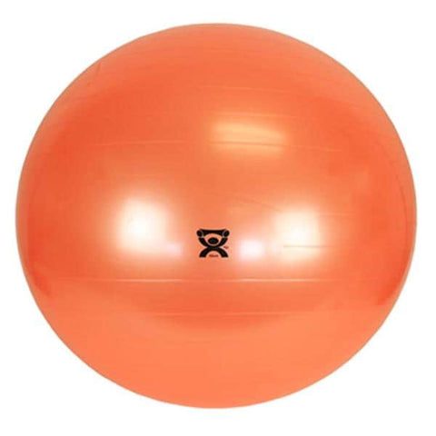 Fabrication Enterprises Ball Exercise CanDo Ribbed Plastic 22" Orange Each - 30-1802