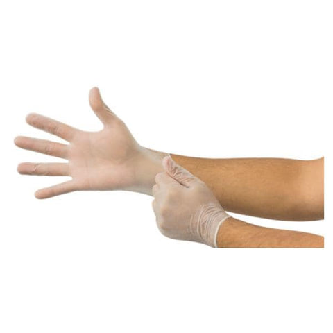 Ansell Healthcare Products LLC Gloves Exam Micro-Touch Elite PF Vinyl Latex-Free 9.5 in Md Cream 100/Bx - 3092