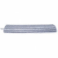 Microfiber Quick Change 5 x 18 Wet Mop Head Blue / White