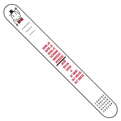 SNELLEN/SLOAN LETTER FIXATION STICK