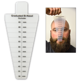 BINASAL FROSTED OCCLUDER AND RULER