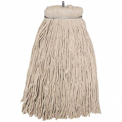 Screw On Cotton String Wet Mop Head Beige