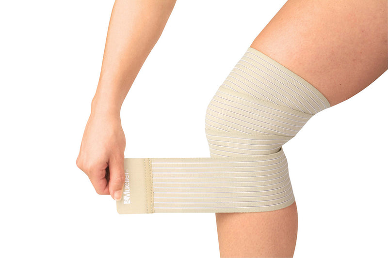 Mueller Wonder Wrap elastic and nylon wrap, Beige, 3" x 4.5 ft, L/XL - FE-69-0139