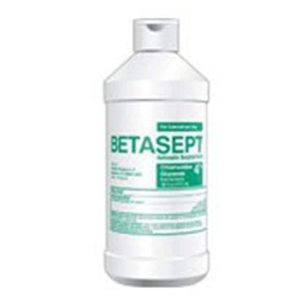 Purdue Products LP Scrub Surgical Betasept CHG 4% 16oz Each, 12 Each/CA - BTA016