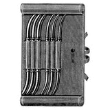 Sklar Instruments Dilator Uterine Hank 10-3/4" Curved 4.5-10 #9/10-19/20 Smth Blnt Tp Rsbl SS Each - 90-4926