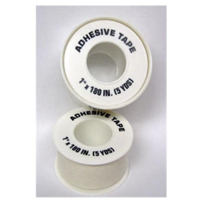 Tape Tape Tape-O Corp Cotton/Polyester 1"x5yd Adhesive White Each, 48 RL/CA - O Corp - WPSS1005T