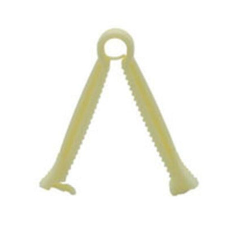 Aspen Surgical Clamp Umbilical Cord Double-Grip Serrated Jaw 250/BX - 9411