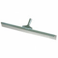 24 W Straight Nonmarking Rubber Floor Squeegee Without Handle Gray