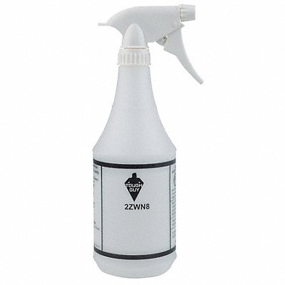 White/Black Plastic Bottle 24 oz. 12 PK