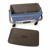 Blue Polypropylene Mop Bucket and Wringer 7 gal.