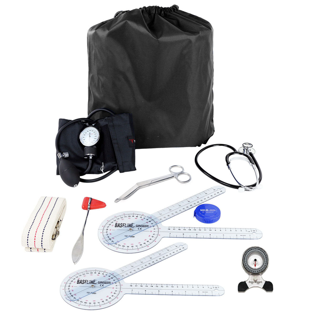 9-piece PT Student Kit with drawstring bag