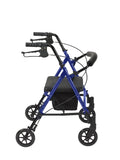 Adjustable Height Rollator, 6" Casters, Blue - FE-70-0583
