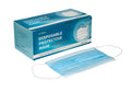 3 Ply Disposable Face Masks with Ear Loops and Adjustable Nose Clips, Box of 50