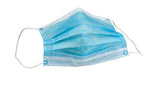 Strapit Surgimask Face Masks, 3 ply disposable with ear loops, ASTM Level 2, Box of 50 - FE-70-0663-50