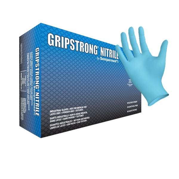 Sempermed USA, Inc Gloves Exam Grip Strong Powder-Free Nitrile Latex-Free Medium Ca - GSNF103