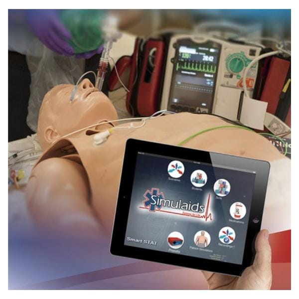 Nasco Healthcare, Inc Manikin Training Smart Stat Basic Male Adult Light Skin Each - 101-8002