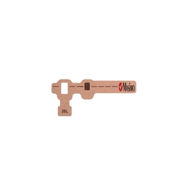 Masimo Tape Replacement Rainbow For R1 20L/R20-L Finger Infant Brown Disposable 50/Box - 2624