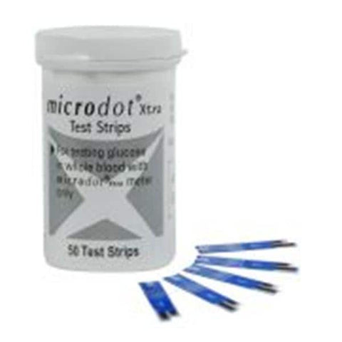 Cambridge Sensors USC, LLC. Microdot Xtra Blood Glucose Test Strip 50/Bx, 150 BX/CA - 200-50