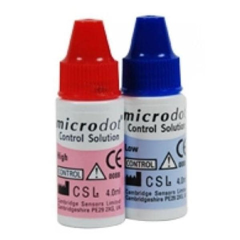 Bionostics Microdot Control Solution Each - 120-02