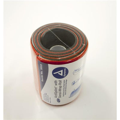 Dynarex Corporation Splint Casting ActiSplint Rolled _ Red/Charcoal Gray 4.25x36" Each, 50 Each/CA - 3533