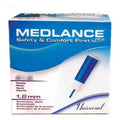 HTL Lancet Medlance 21gx1.8mm Blue Incision Device 200/Bx - Strefa, Inc. - 921-21