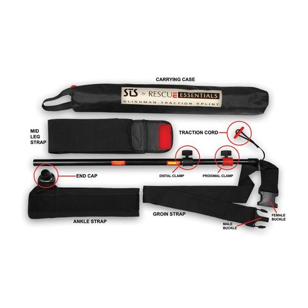 Rescue Essentials Splint Traction Slishman _ Each - 10-0262