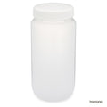 Globe Scientific Bottles, Diamond RealSeal, Wide Mouth, Round, PP with PP Closure, 2L, 6 of Case - GS-7002000