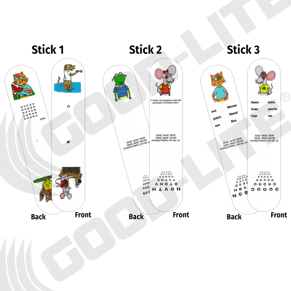 PATCH CAT FIXATION STICKS - SET OF 3