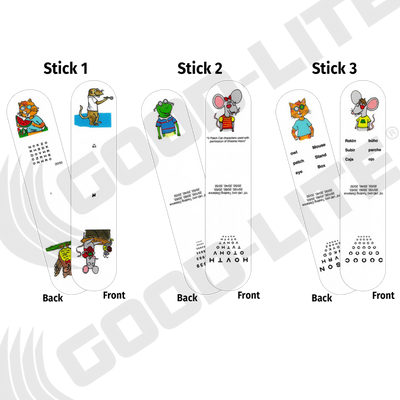 PATCH CAT FIXATION STICKS - SET OF 3