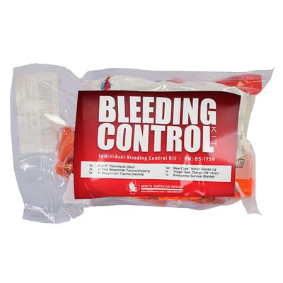 North America Rescue LLC Throw Kit Bleeding Control Individual Each - 85-1759