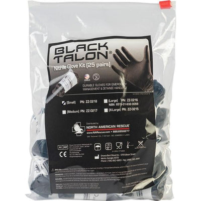 North America Rescue LLC Gloves Glove Powder-Free Nitrile Latex-Free 25/Pk - ZZ-0218