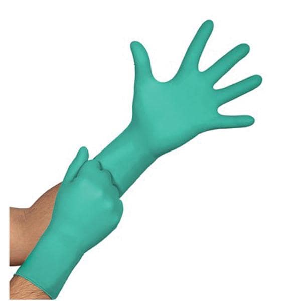 Ansell Healthcare Products LLC Gloves Exam Digitsafety HaloKote Chemo Tested PF Ltx 12 in Sm NS Blu/Grn 10Bx/Ca - DSK-1CHEMO