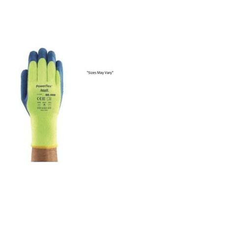 Ansell Healthcare Products LLC Gloves Duty Nitrile / Vinyl Blue / Green 72/Ca - 80-400-9