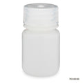 Globe Scientific Bottles, Diamond RealSeal, Wide Mouth Round, HDPE with PP Closure