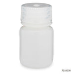 Globe Scientific Bottles, Diamond RealSeal, Wide Mouth Round, HDPE with PP Closure