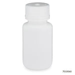 Globe Scientific Bottles, Diamond RealSeal, Wide Mouth Round, HDPE with PP Closure