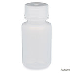 Globe Scientific Bottles, Diamond RealSeal, Wide Mouth, Round, LDPE with PP Closure