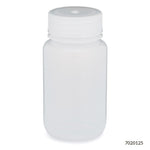 Globe Scientific Bottles, Diamond RealSeal, Wide Mouth, Round, LDPE with PP Closure