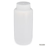 Globe Scientific Bottles, Diamond RealSeal, Wide Mouth, Round, LDPE with PP Closure