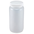 Globe Scientific Bottles, Diamond RealSeal, Wide Mouth, LDPE Bottle, PP Screw Cap, 2 Litres (0.5 Gallons)