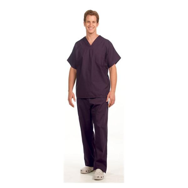 Fashion Seal Scrub Pant 78830 Unisex X-Small Eggplant Each - 78830-XS