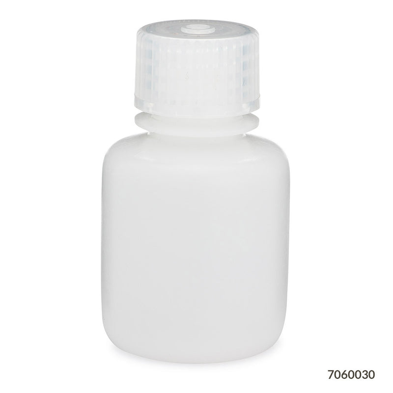 Globe Scientific Bottles, Diamond RealSeal, Narrow Mouth Boston Round, HDPE with PP Closure